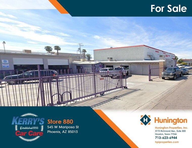 Primary Photo Of 545 W Mariposa St, Phoenix Auto Repair For Sale