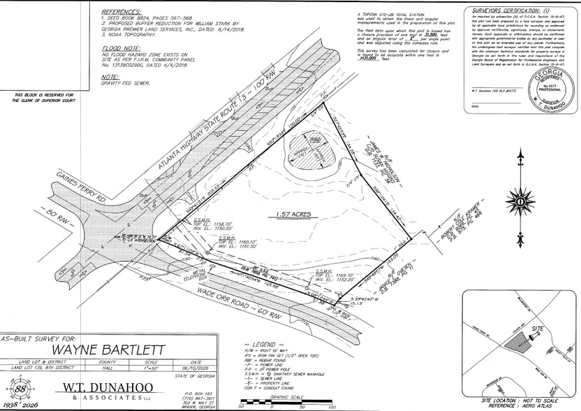 More Photos Of 5977 Atlanta Hwy, Flowery Branch Land For Sale