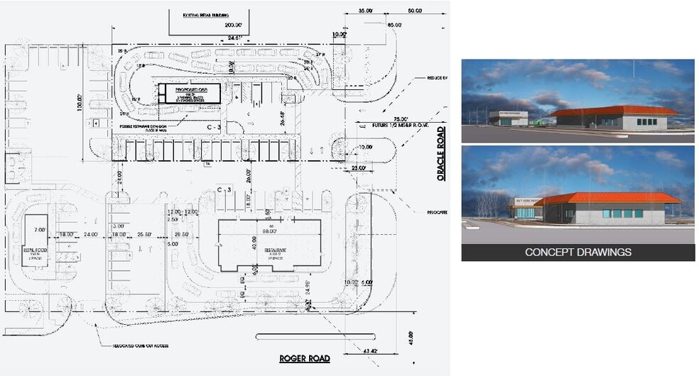 More Photos Of 4001 N Oracle Rd, Tucson Fast Food For Lease