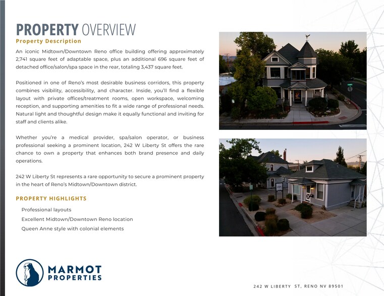 More Photos Of 242 W Liberty St, Reno Office Residential For Sale