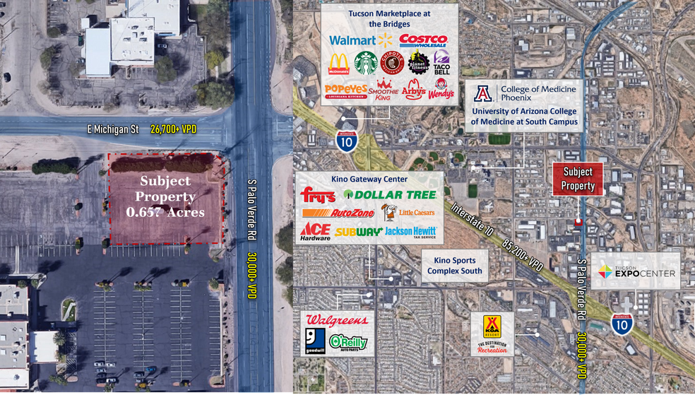 Primary Photo Of 4550 S. Palo Verde, Tucson Land For Sale