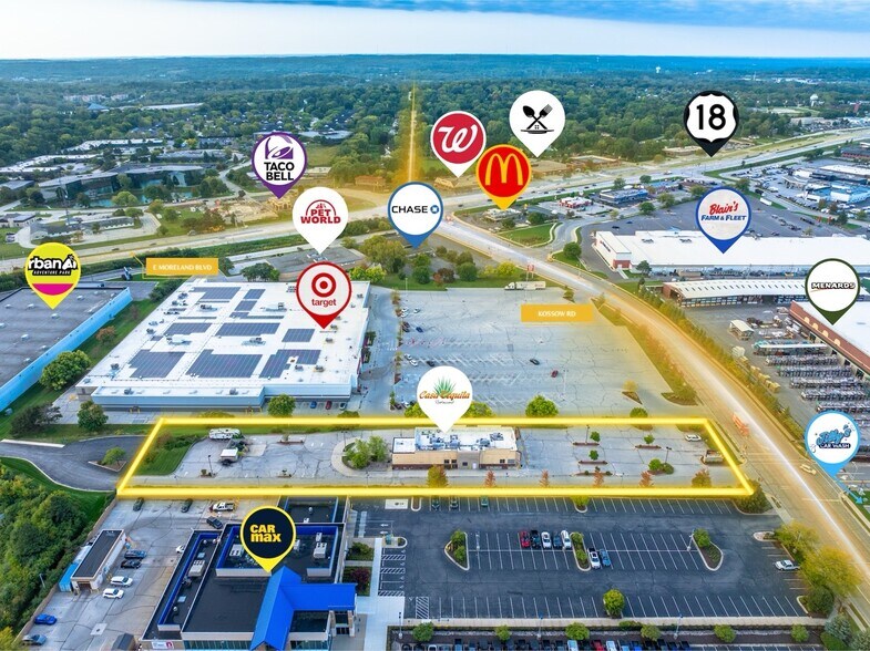 More Photos Of 2423 N Kossow Rd, Waukesha Restaurant For Sale