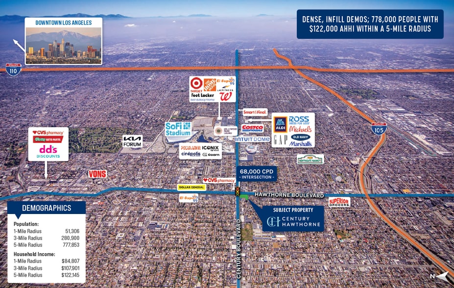 More Photos Of 10001-10025 Hawthorne Blvd, Inglewood Freestanding For Sale