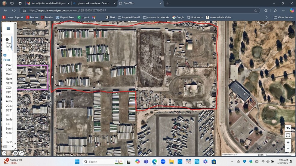Primary Photo Of 5445 Cecile Ave, Las Vegas Land For Lease
