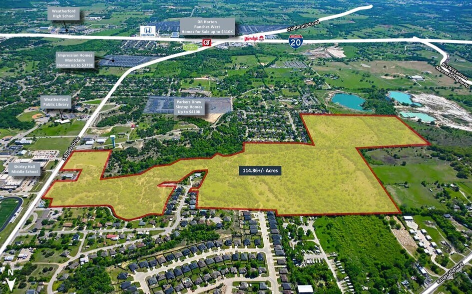 More Photos Of 0 Bowie Boulevard, Weatherford Land For Sale