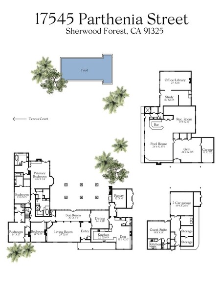 Primary Photo Of 17545 Parthenia St, Sherwood Forest Rehabilitation Center For Sale