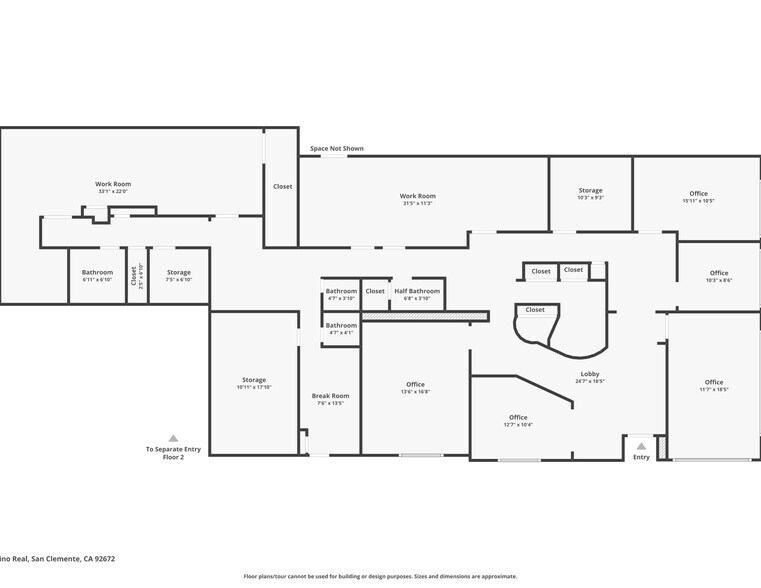 More Photos Of 415 N El Camino Real, San Clemente Office For Sale