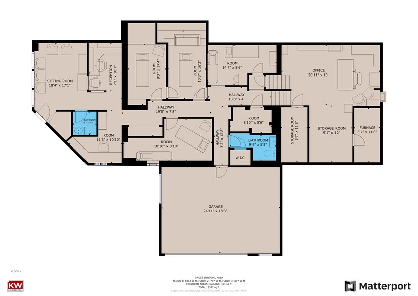 More Photos Of 721 S Michigan Ave, Howell Office Residential For Sale