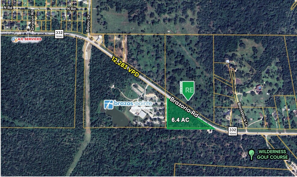 More Photos Of 00 Highway 332, Lake Jackson Land For Sale