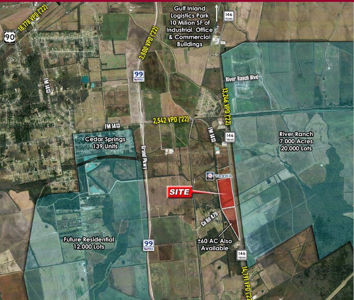 More Photos Of Highway 146, Dayton Land For Sale