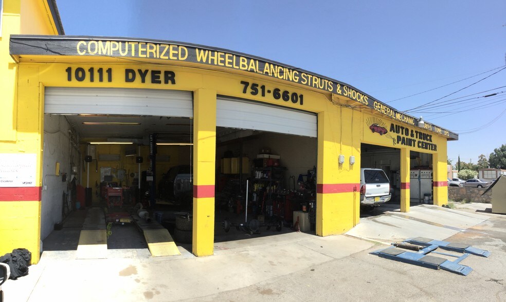 More Photos Of 10111 Dyer St, El Paso Auto Repair For Sale