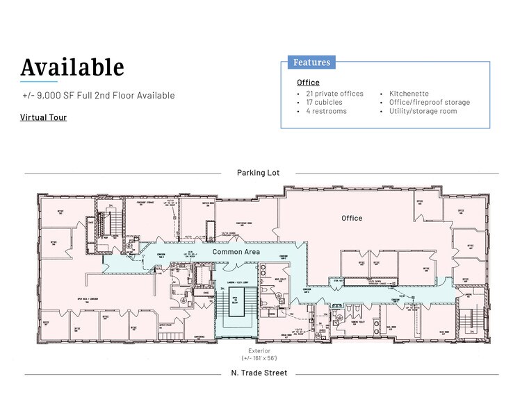 More Photos Of 435 N Trade St, Matthews Freestanding For Lease
