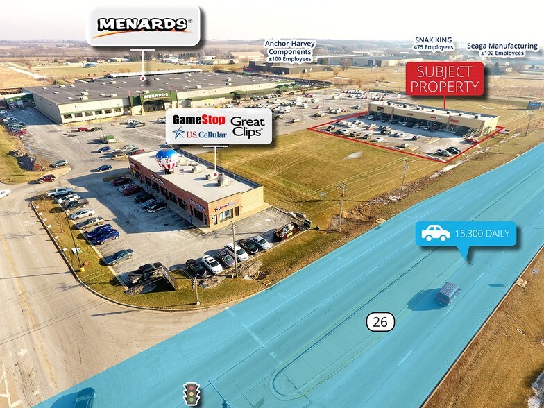 More Photos Of 2725 Il Route 26 S, Freeport General Retail For Lease