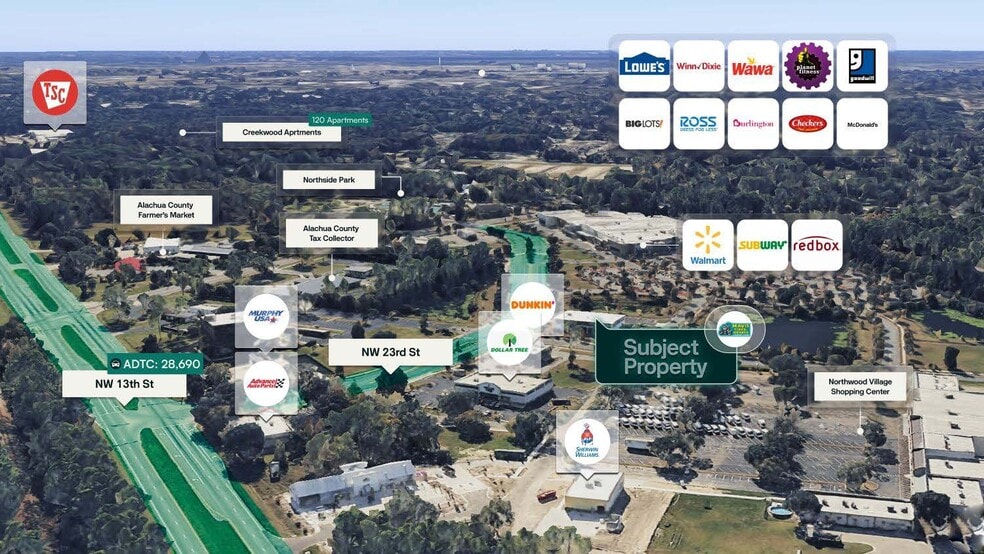 More Photos Of 6190 NW 23rd St, Gainesville General Retail For Sale