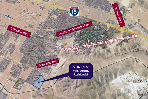Primary Photo Of Starr Hills ave, Las Vegas Land For Sale