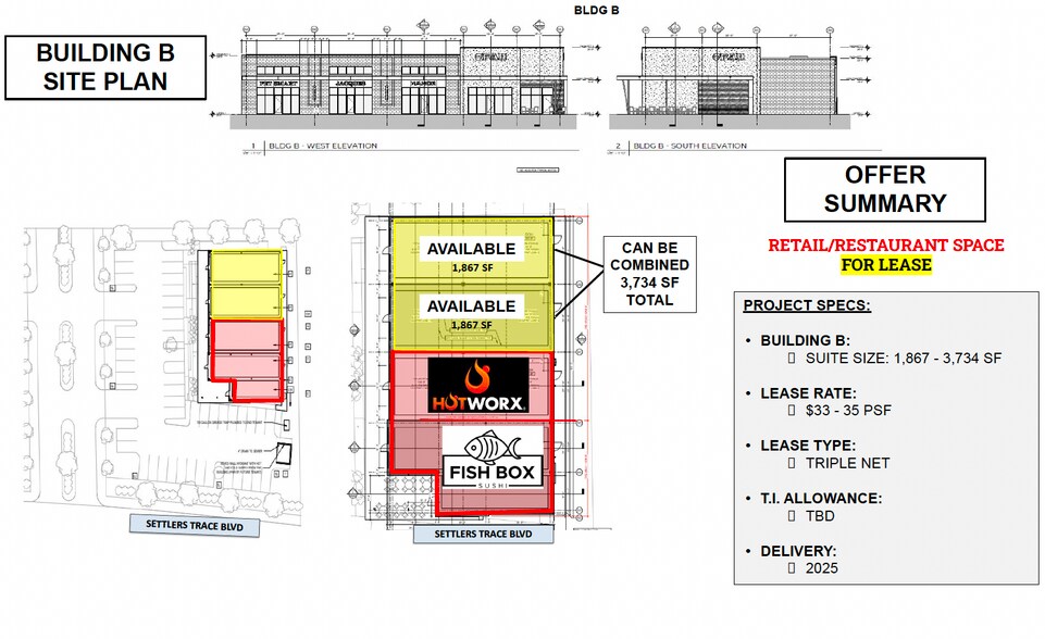 More Photos Of 530 Settlers Trace blvd, Lafayette Storefront For Lease