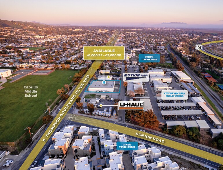 More Photos Of 1350 E Thompson Blvd, Ventura General Retail For Sale