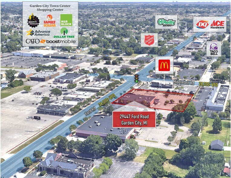 More Photos Of 29447 Ford Rd, Garden City Drugstore For Lease