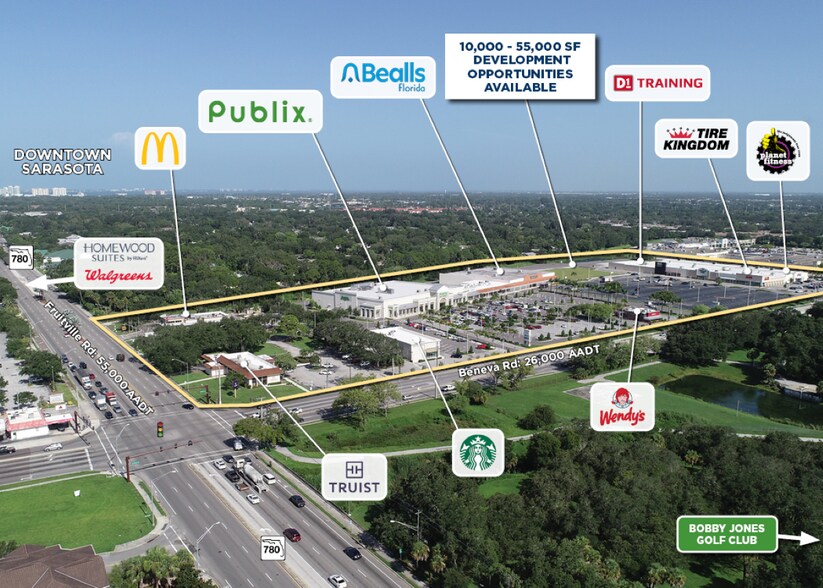 Primary Photo Of 501 N Beneva Rd, Sarasota Supermarket For Lease