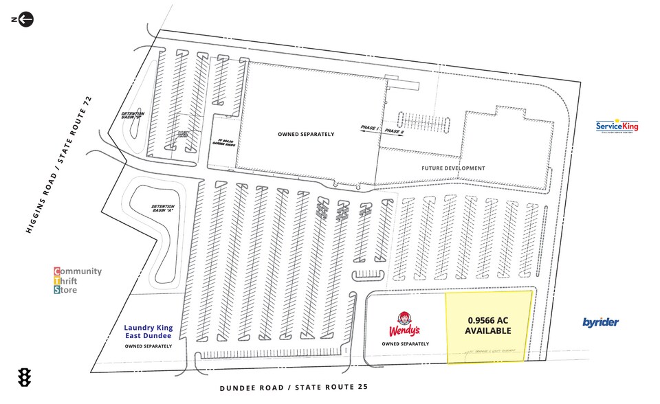 More Photos Of Route 25, East Dundee Land For Sale