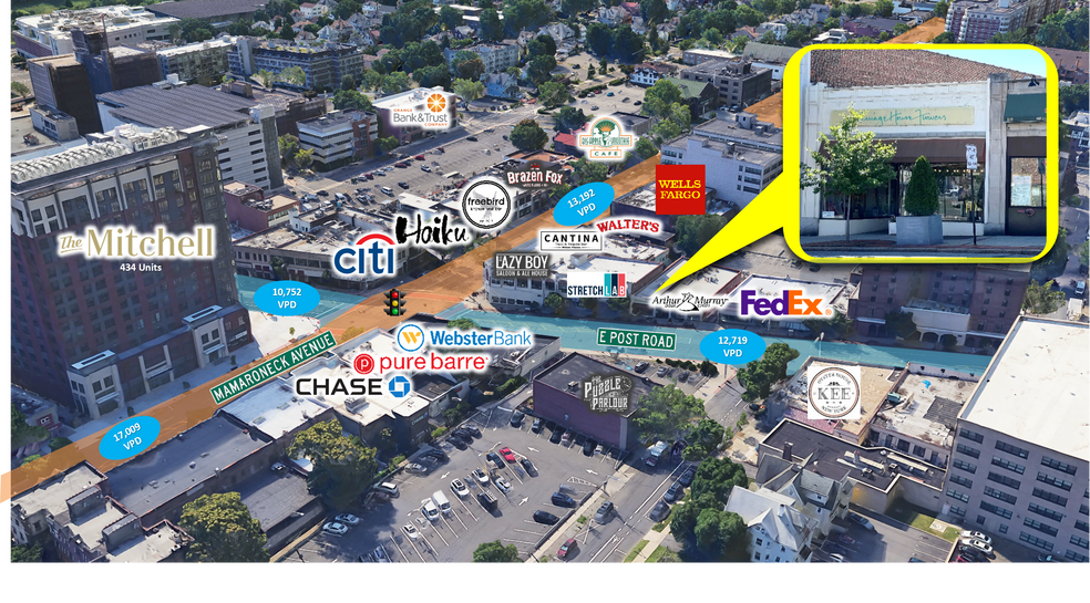 More Photos Of 139-141 E Post Rd, White Plains Freestanding For Lease