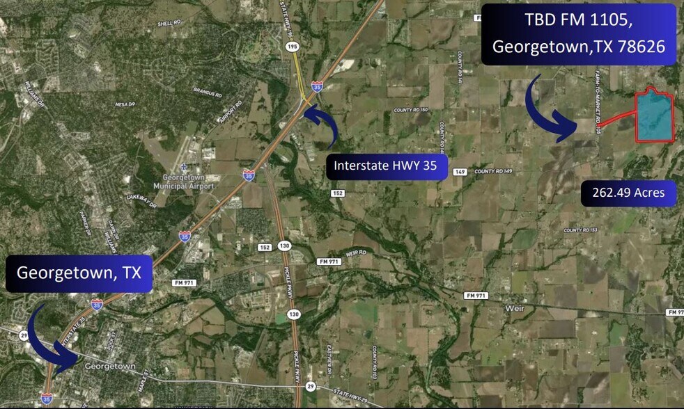 More Photos Of FM 1105, Georgetown Land For Sale