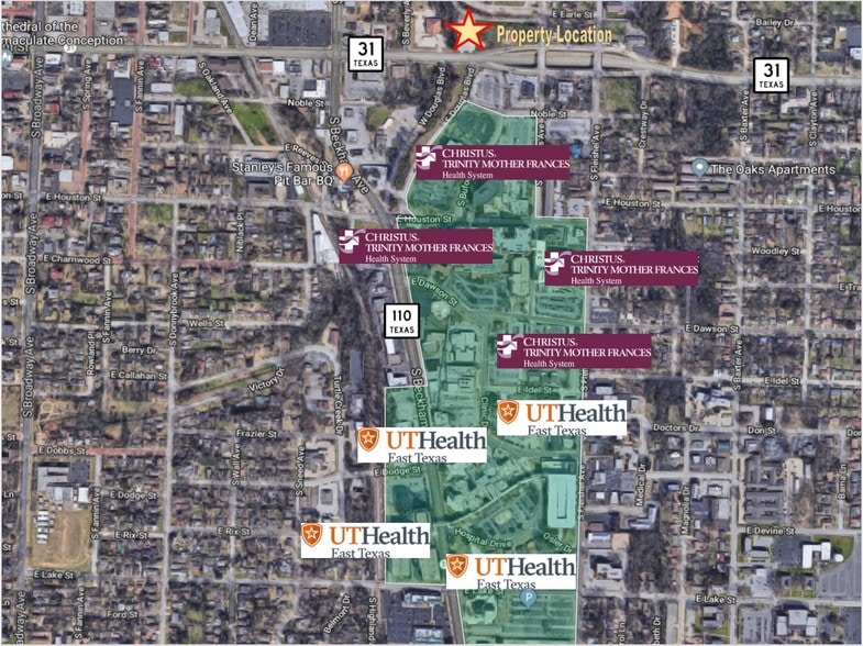 More Photos Of 906 E Front St, Tyler Medical For Sale