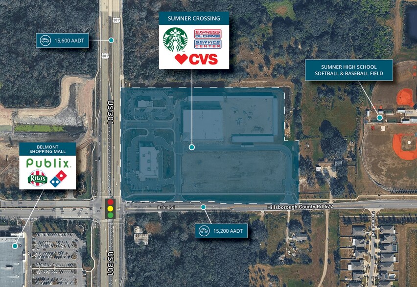 More Photos Of US 301 & Balm Rd, Wimauma Land For Sale