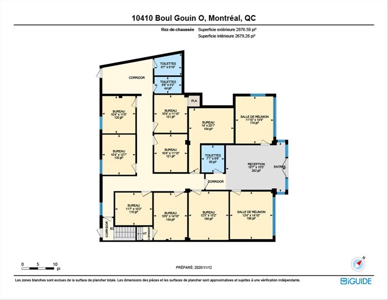 More Photos Of 10410 Boul Gouin O, Roxboro Office For Sale