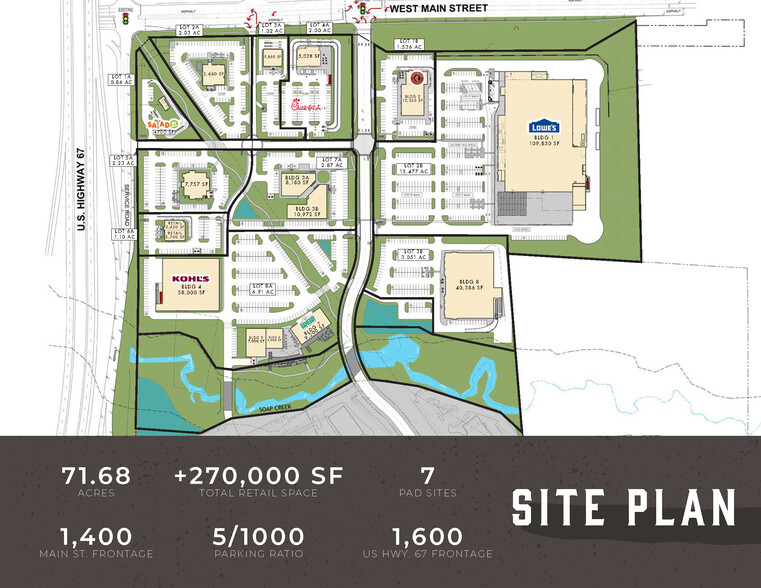 Primary Photo Of Main Street Towne Crossing - Midlothian, TX - SEC, Midlothian Unknown For Lease