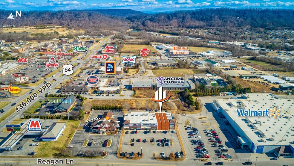 More Photos Of 5910 Reagan Ln, Ooltewah General Retail For Lease