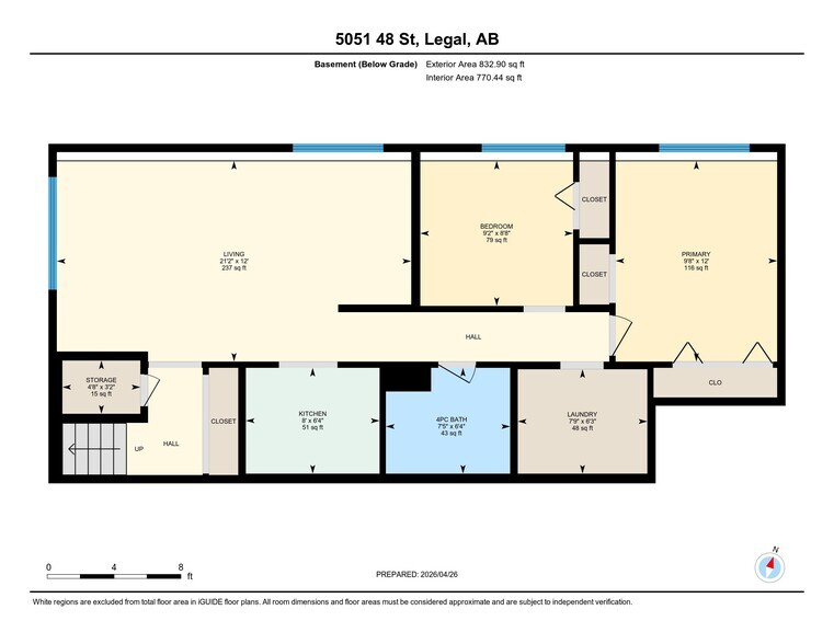 More Photos Of 5015 48 St, Legal Apartments For Sale