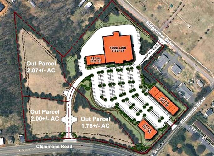 More Photos Of Clemmons Rd @ Kinnamon Rd, Clemmons Land For Sale