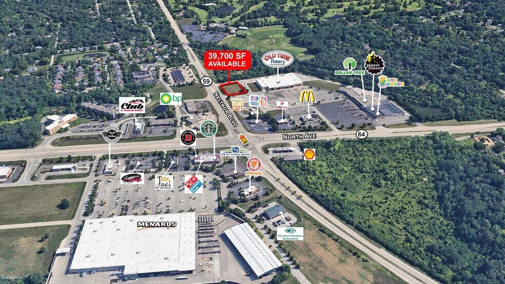Primary Photo Of NEC Route 64, West Chicago Land For Sale