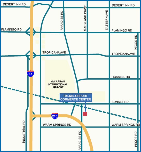 More Photos Of 1045 Palms Airport Dr, Las Vegas Light Manufacturing For Lease
