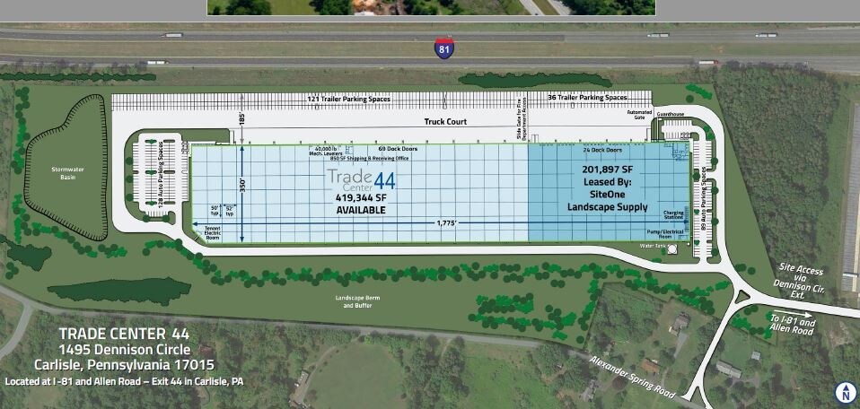 More Photos Of 1495 Dennison Cir, Carlisle Distribution For Lease