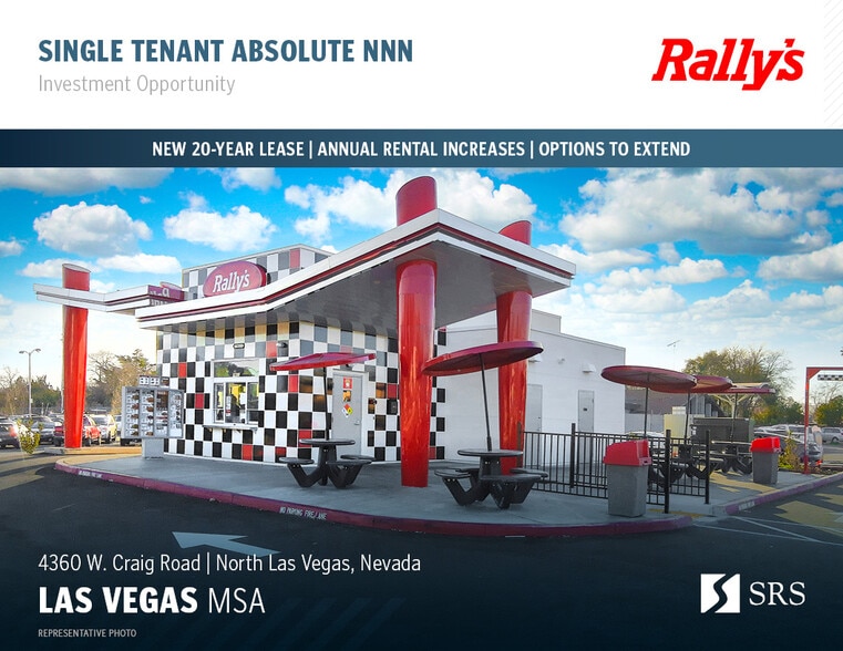 Primary Photo Of 4360 W Craig Rd, North Las Vegas Fast Food For Sale
