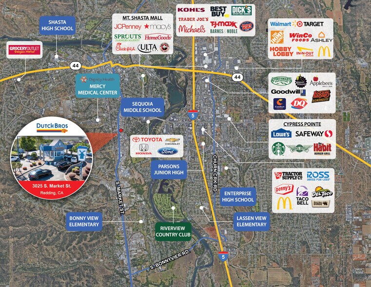 More Photos Of 3025 S Market St, Redding Freestanding For Sale