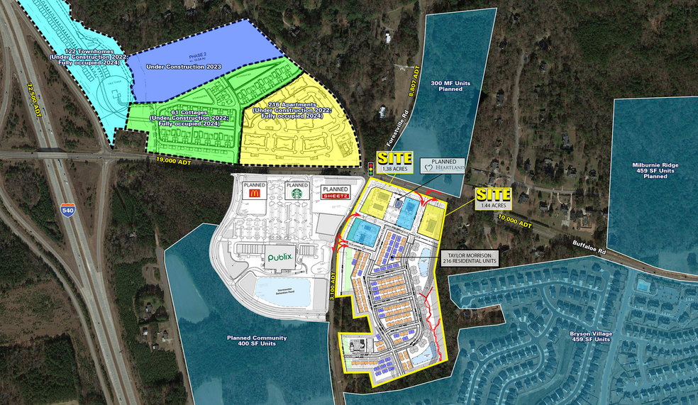 Primary Photo Of Buffaloe Rd And Forestville Rd, Raleigh Land For Sale