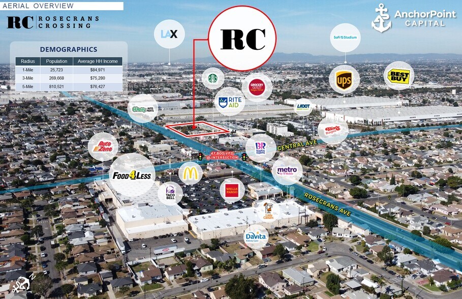 More Photos Of 2251 W Rosecrans Ave, Compton Unknown For Lease