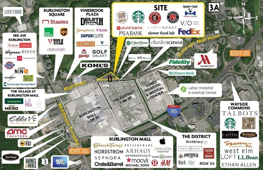 More Photos Of 68-84 Mall Rd, Burlington Unknown For Lease
