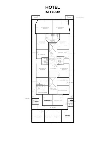 More Photos Of 1353-1355 Bush St, San Francisco Loft Creative Space For Sale