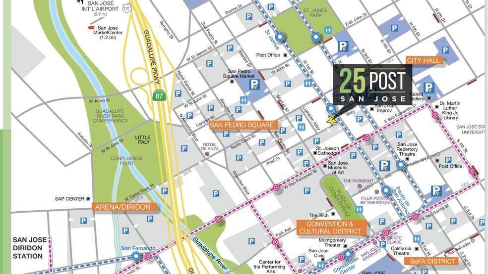 More Photos Of 21 Post St, San Jose Storefront Retail Office For Lease