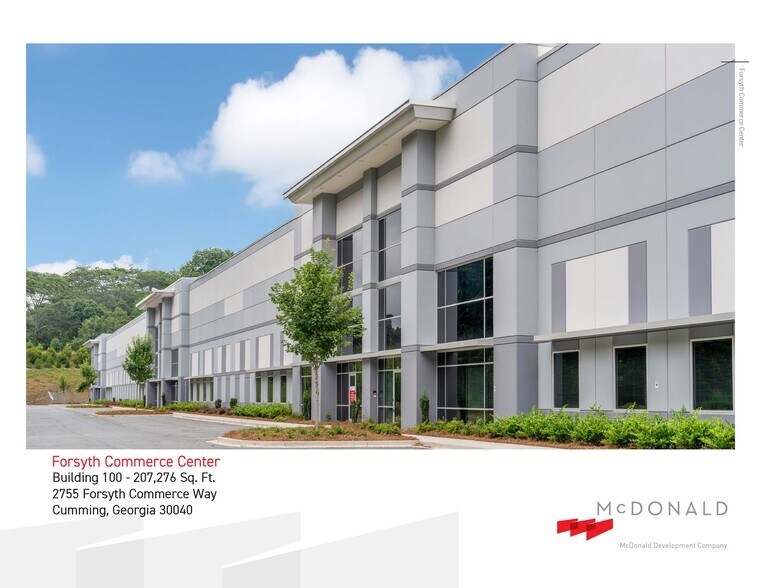 More Photos Of 2755 Forsyth Commerce Way, Cumming Distribution For Lease