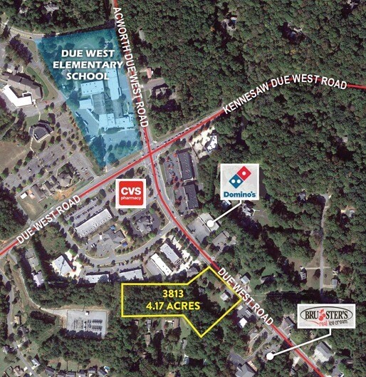 Primary Photo Of 3813 Due West Rd NW, Marietta Land For Sale