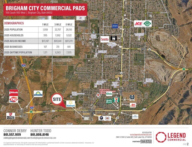 More Photos Of 1050 W 1100 S, Brigham City Land For Sale