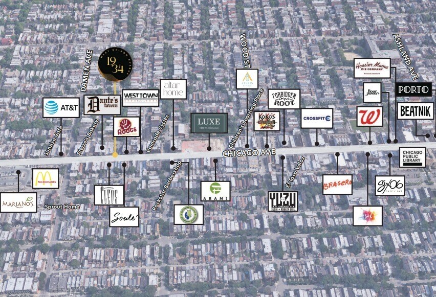 More Photos Of 1934 W Chicago Ave, Chicago Storefront Retail Residential For Sale