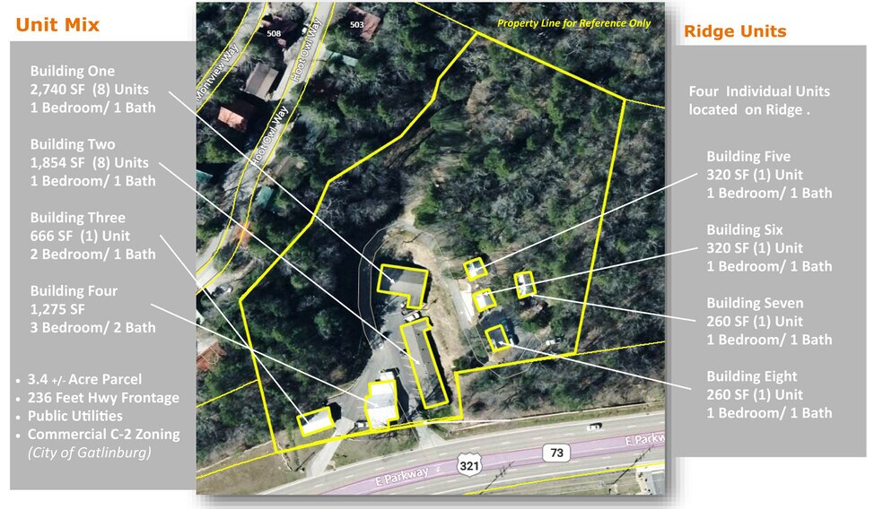 More Photos Of 1629 E Parkway, Gatlinburg Apartments For Sale