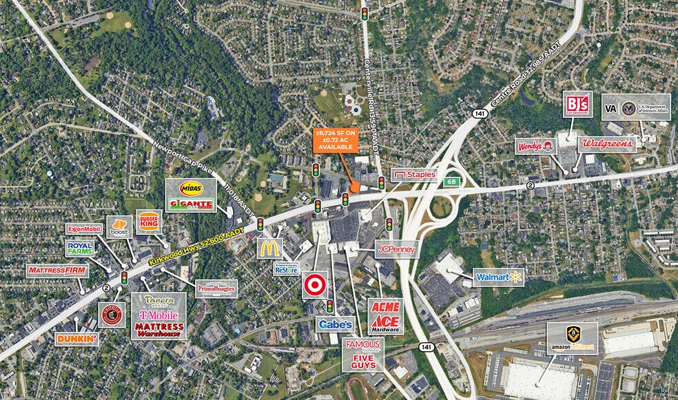 More Photos Of 3209 Kirkwood Hwy, Wilmington General Retail For Sale