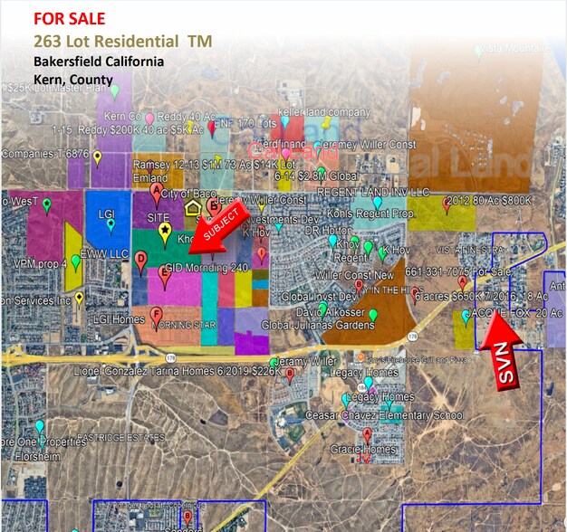 More Photos Of 5801 Morning Dr, Bakersfield Land For Sale